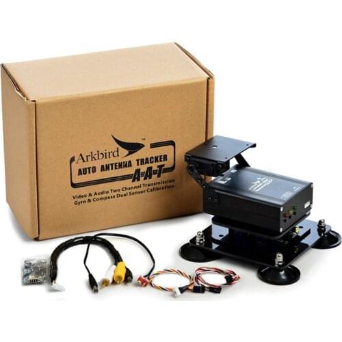 1.2/ 5.8G Ground System FPV Auto Antenna Tracker Gimbal Arkbird AAT w/Ground and Airborne Module Extend Range
