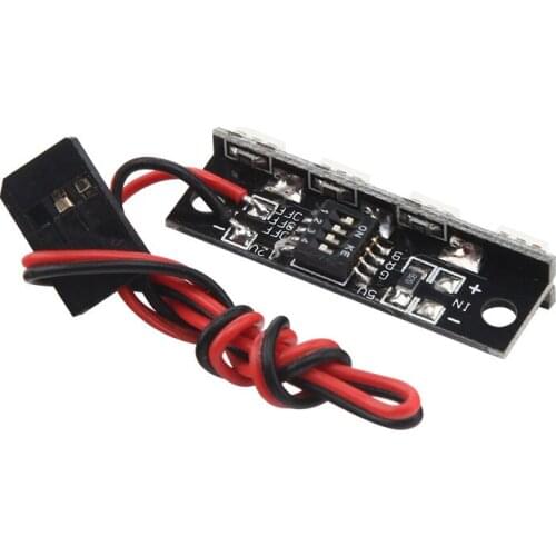 1pc RGB 12V 7 Color Changing Mini LED Strip Light for RC Racer Helicopter