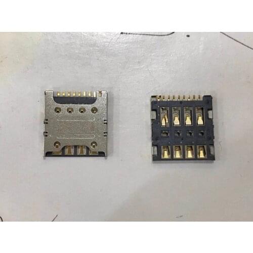 10pcs/Original for Samsung I8262 I8260 Sim card Reader Socket Inner SIM Holder Tray Slot Connector