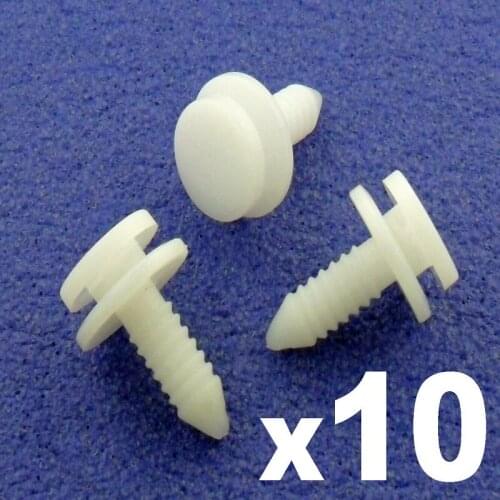 10x For VW Volkswagen Interior Trim Panel Clips- Interior Pillar Trim Fastener Clips