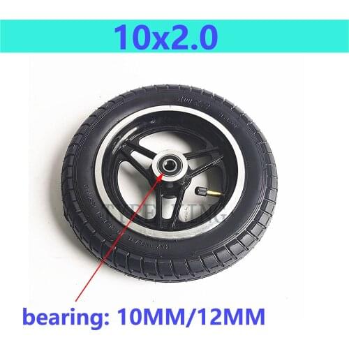 10x2 Wheel Tire 10x2.0 Inner Tube Outer Tires for Electric Scooter Balance Car, Childrens Car and Baby Carriage Accessories