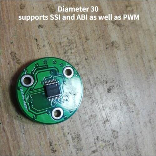 Magnetic Encoder AS5045B to Send STM32 and C51 Source Code to Send Magnet and Lead Thickness SSI and ABI Interface