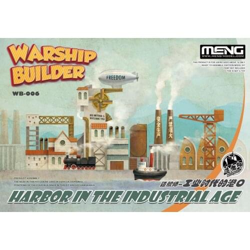 Meng Model WB-006 Warship Builder Harbor In The Industrial Age 2019 NEW