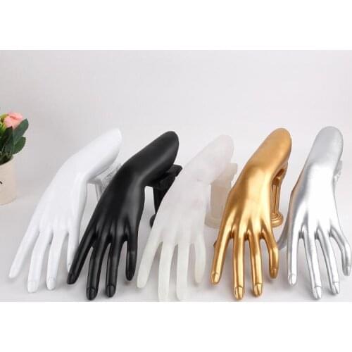 New Fashion Women Mannequins Hand Jewelry Display Dummy Realistic Female Mannequin Hand For Ring Bracelet Key