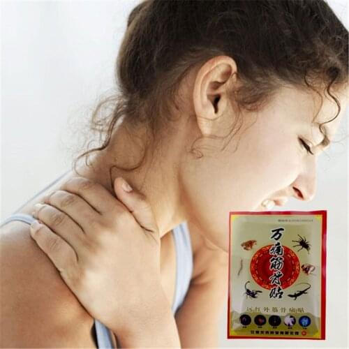 Wholesale 2020 Chinese Herbal Medicine Far infrared Heating Joint Pain Ointment Spider venom Pain Relief Patches Plaster