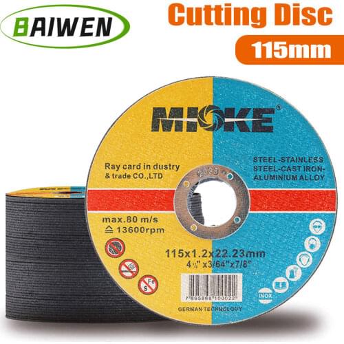 5-50Pcs Metal Stainless Cutting Discs 115*22.2*1.2mm Cut Off Wheels Flap Sanding Grinding Discs Angle Grinder Wheel