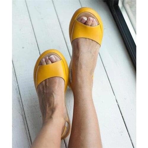Summer Women Sandals Fish Mouth Elegant Ladies Shoes Slip on Solid Female Single Shoes Casual Soft Office Flats Dropshipping