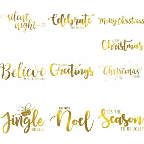 Pop out Letter Hot Foil Plate DIY Scrapbooking Craft Christmas Greetings Wish Embossing Paper Making Cards die cuts New 2019