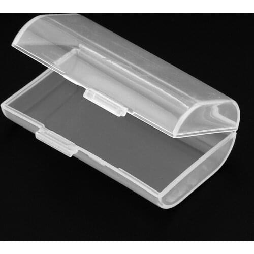 Hard Plastic AA Battery Case Holder Storage Box Battery Container Organizer for 2pcs AA Battery