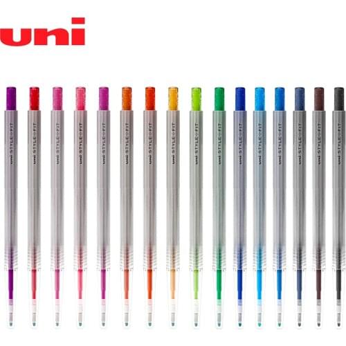 1PCS UNI Gel Pen 0.38 Style Fit Series Monochrome Water Pen UMN-139 Color Gel Pen uniball Slim Replaceable Core