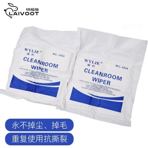 160Pcs 9cm*9cm Mobile Phone LCD Screen Repair Cleaning Cloth Anti Static Dust-free Film Wiping Clean Cloth for Electronics