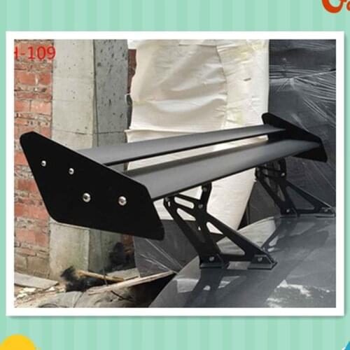 2019 New Car Spoiler Universal Sedan GT Rear Trunk Wing Spoiler Adjustable Double Deck Rear Trunk