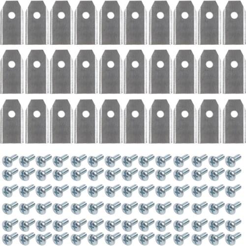 30x 0.6mm Lawn Mower Blades For Husqvarna Automower 305 308 310 320 330X Gardena