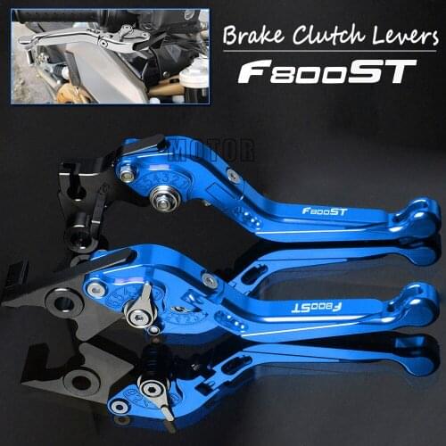 Motorcycle CNC Aluminum Brake Clutch Levers For BMW F800ST 2006-2015 Adjustable Folding Extendable Motorbike Lever F800 F 800 ST