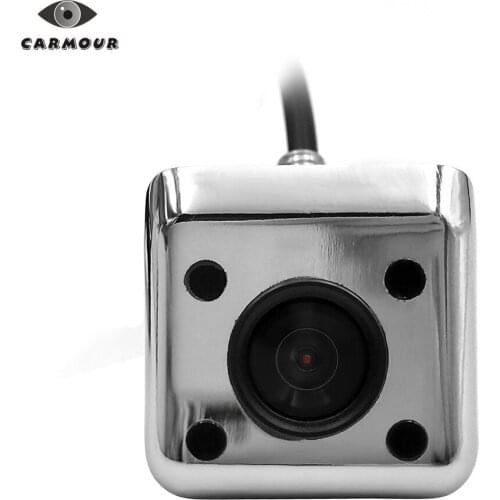 CARMOUR Car Rearview Vehicle Camera Waterproof Night Vision Wide Angle Luxur Car Reversing Backup Camera for Monitor