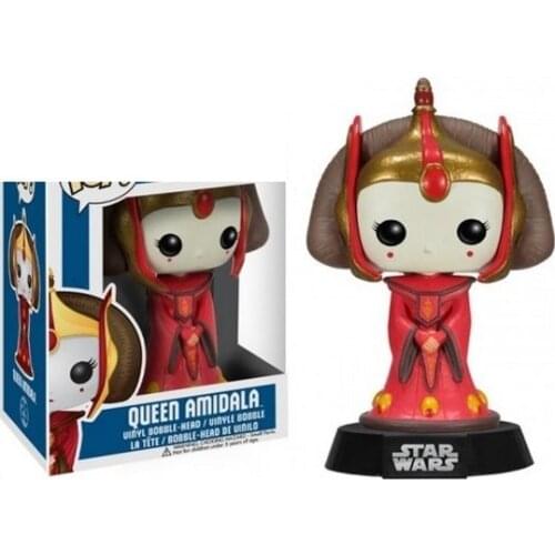 FUNKO Star Wars Action toy Figures Home Decoration Model 29# Queen Amidala Vinyl Figure Toys