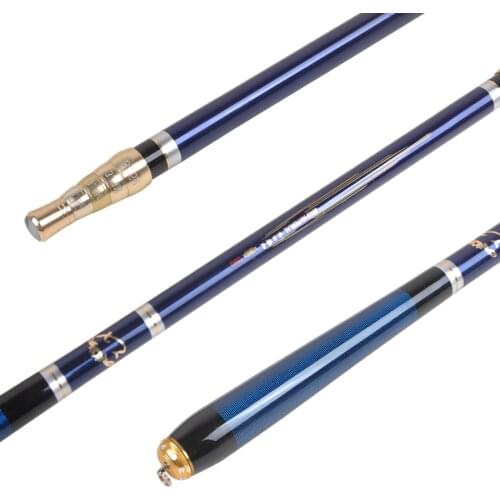 3.6M-6.3M Carbon Fiber Four Positioning Fishing Rods Telescopic Stream Feeder Rod Ultra-light Hard Accessory Hand Fishing Rod