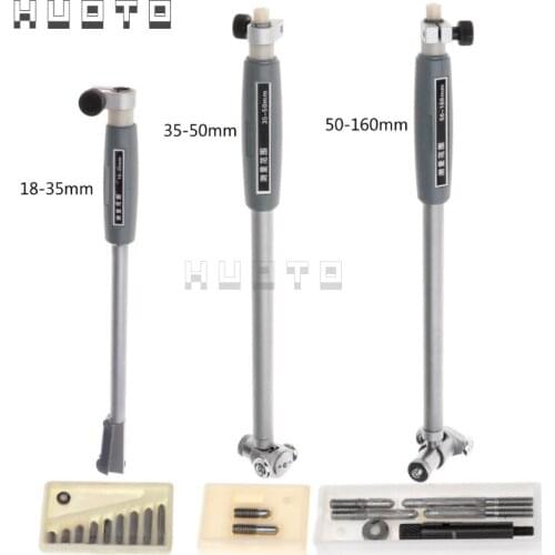 35-50-160-250-450mm Inner Diameter Gauge Measuring Rod + Probe (no indicator) Accessories Inner Diameter Gauge Measurement Tool