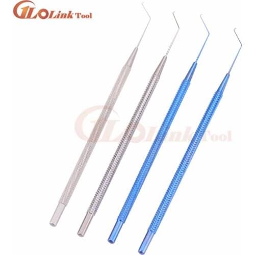 Ophthalmology Microscopic Titanium Alloy Hack Core Knife 45 degree 90 degree Eyelid Instrument Tools