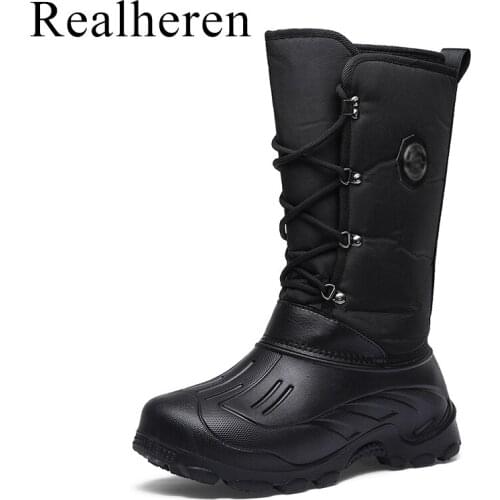 Realheren Mens Winter Boots