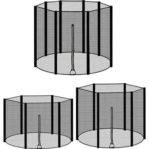 Outdoor Trampoline Protective Net 1.83m/2.44m/3.06m Fence Safety Net Universal Trampoline Fence Protection Guard