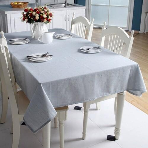 Solid Color Table Cloth Soft Japan Non-slip Table Cover Adiabatic Home Decor Tablecloth Background Cloth Manteles Toalha De Mesa