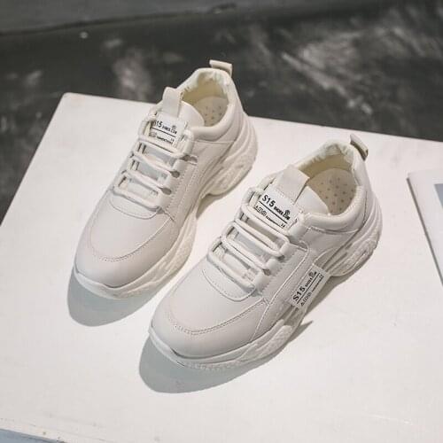 2020 autumn Women Casual Shoes Shallow Sneakers Women Trainers Breathable white Sneakers Women Shoes Chaussure Femme U21-04