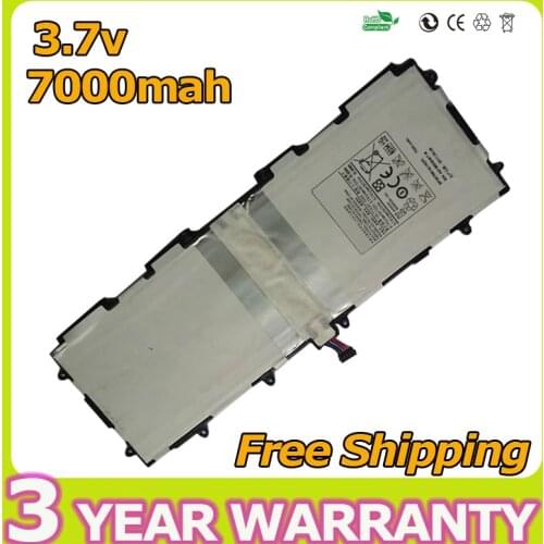 7000mAh(25.9wh ) 3.7v laptop battery for Samsung Galaxy Tab 10.1 P5100 P5110 P7500 P7510 N8000 N8010 SP3676B1A(1S2P)