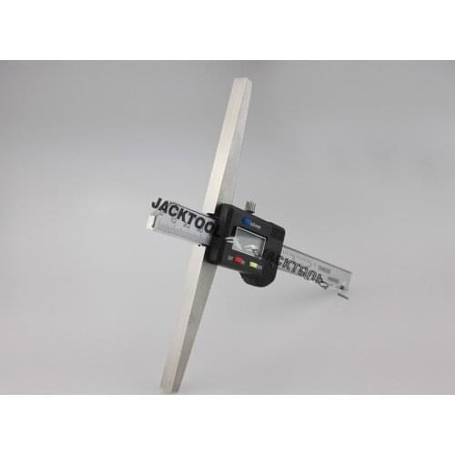 200mm 8" stainless steel Digital depth caliper with 150mm Wide Base/ 150mm measuring jaw Digital depth gauge