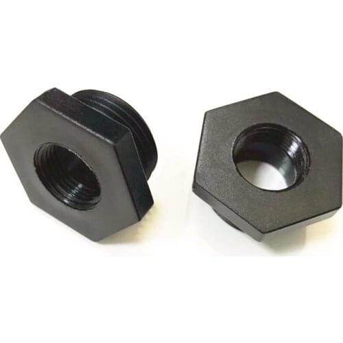 100pcs M - Metric Threaded Reducer M12x1.0 inner thread and M16x1.5 Outer Thread