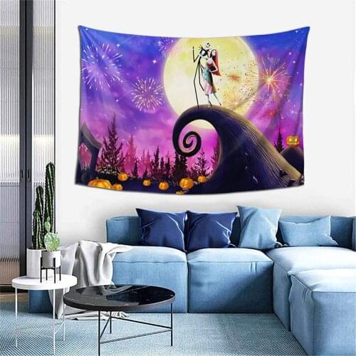Night Before Christmas Suitable for Christmas Tapestries Wall Hanging