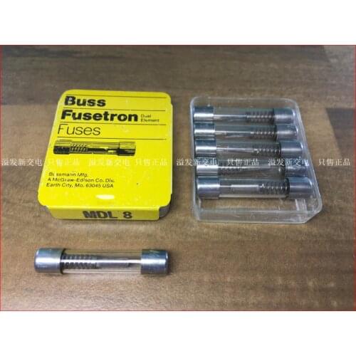 Original new 100% MDL-8 8A 32V fuse 6X30 32V