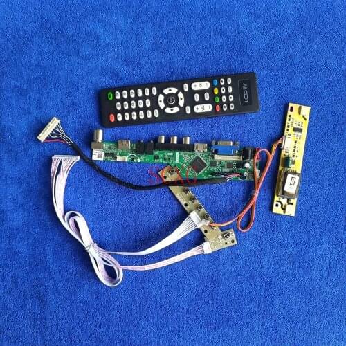 Screen controller board 30 Pin LVDS Fit TX41D97VC1GAA/TX41D97VC1HAA Kit Signal Analog 2CCFL 1400*1050 AV VGA USB HDMI-compatible