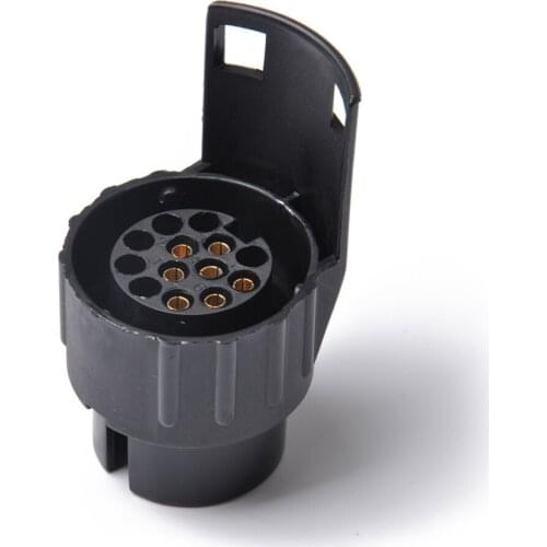 Durable Electrics Converter 13 Pin Trailer Caravan Plug Adapter To 7 Pin Towbar Socket