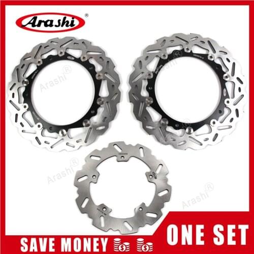 Arashi 1 Set For BMW S1000R 2014-2015 CNC Front & Rear Brake Disc Brake Rotors S 1000 R S1000 R 2014 2015