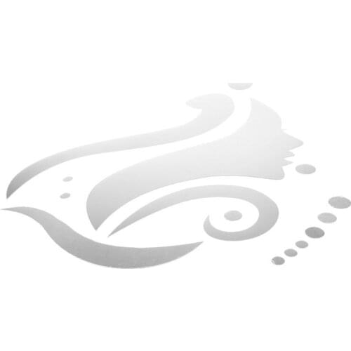 Modern Beauty Mirror Style Removable Decal Vinyl Art Wall Sticker Home Decor 896B