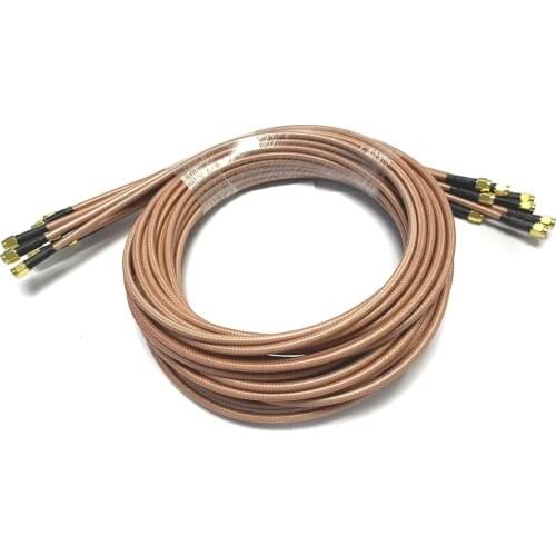 1PC SMA Male to SMA Male Plug RF Coax Cable RG400 Pigtail Adapter 50cm for Wireless Modem WIFI Antenna NEW