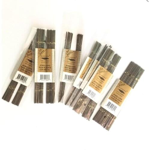 Free Shipping 144pcs/pack Glardon Vallorbe Sawblades for Jewelry Cutting Tools 8# Size Jewelry Saw Blade