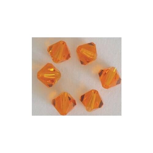 Free Shipping, 720pcs/Lot 4mm Sun color Chinese Top Quality Crystal Bicone Beads