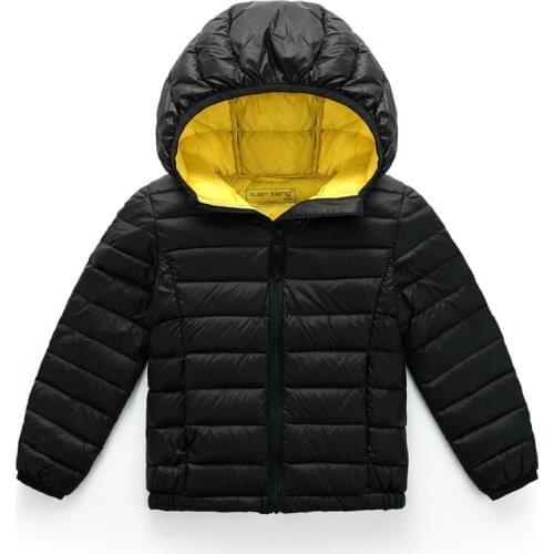 Childrens Outerwear Boy And Girl Winter Warm Hooded Coat Children Cotton-Padded Clothes boy Down Jacket kid jackets