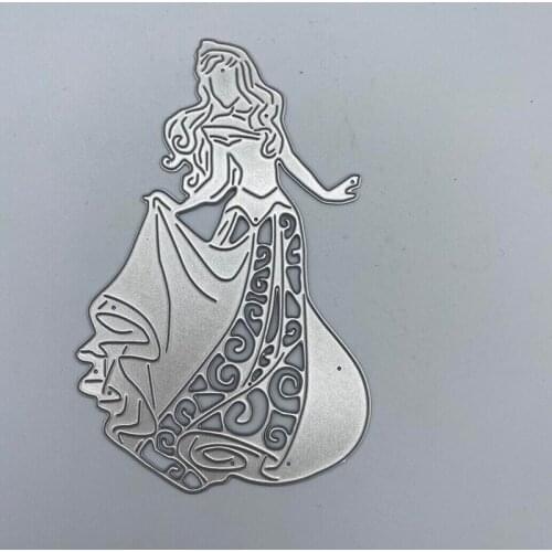Long skirt beauty Metal Cutting Dies Stencils for DIY Scrapbooking/photo album Decorative Embossing DIY Paper Cards