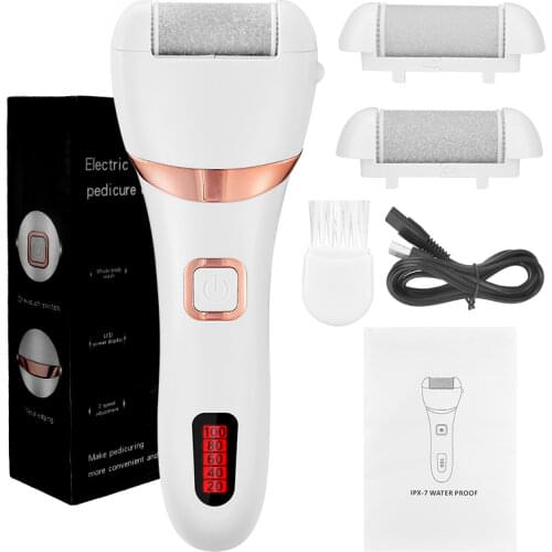 Electric Callus Remover Professional Pedicure Feet Tools Waterproof Foot Care Tools Foot File Hard Skin Remover Rechargeable