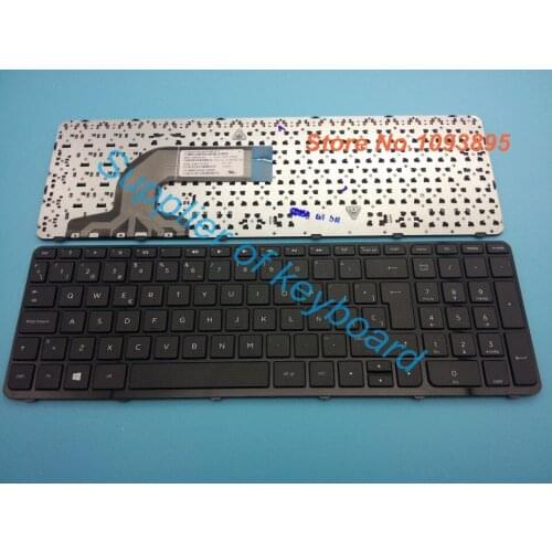 Spanish keyboard for HP PAVILION 15 15N028TX 15E029TX E066TX 15-e 15e065tx 15-n010ax 15-N000 15-E laptop Spanish keyboard Frame