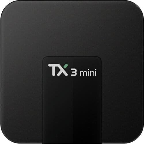 20PCS TX3 Mini TV Box Android 8.1 4K Amlogic S905W Quad Core 1GB/8GB 2G/16G 2.4G WIFI H.265 VP9 UHD HD 2.0 Smart Media Player