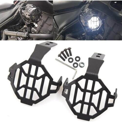 Motorcycle Aluminum Fog Light Protector Guard Cover Grill For BMW R1200GS LC F850GS F800GS F750GS Adventure ADV GSA GS Models