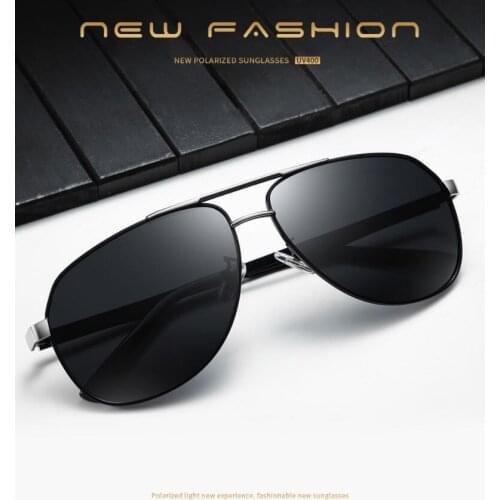 2020 New Classic Sunglasses for Men UV Protection Drivers Driving Sunglasses Metal Polarized Sunglasses