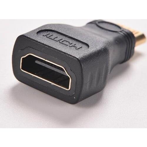 HDMI 1.4 A Female TO HDMI Mini Micro B Male Gold Plated Adapter for HDTV Camera F/M HD 1080P Cable Extension Connector Converter