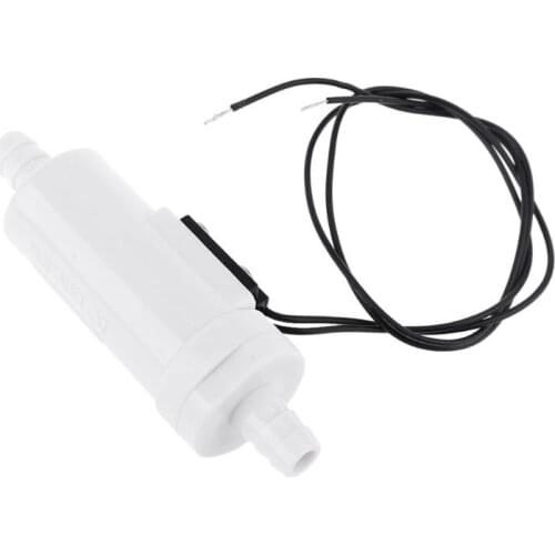Plastic Liquid Water Flow Sensor Magnetic Switch 10W OD10mm Range 1.5-10L/min NO Type DC 110V