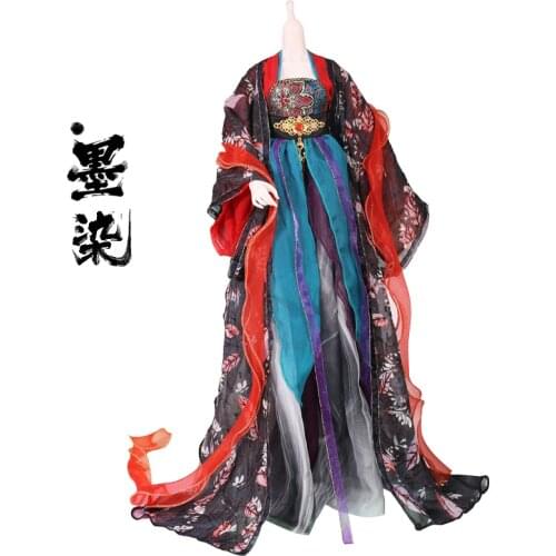 Fortune Days 1/3 bjd princess dress new handmade suit high quality toy for 60cm doll gift box,SD