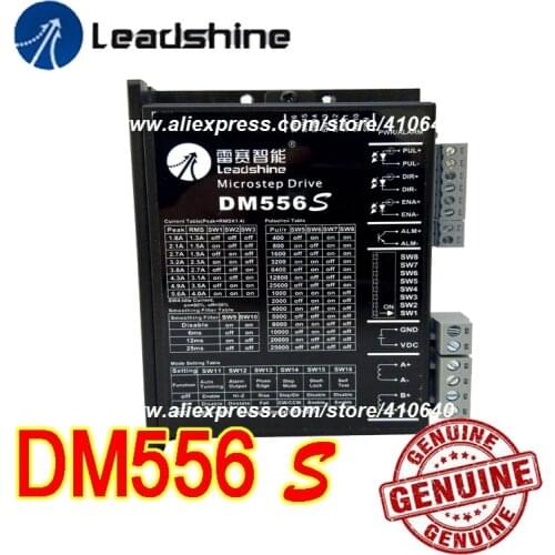 Genuine Leadshine Stepper Motor Drive DM556S Updated From Old Leadshine DM556S with Better Anti-interference Function